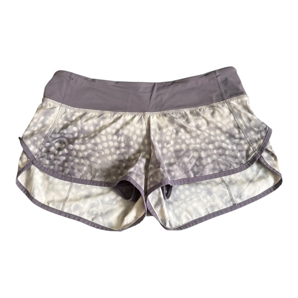 Lululemon Speed Up Short 2.5" Snowy Owl Rare (2011)